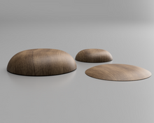 Загрузить изображение в средство просмотра галереи, Wood Bowls and Plate 3D CAD Files | STL STEP F3D SKP IGES | Instant Download | Wooden Dishes | CNC Woodworking | 3D Printing
