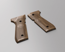 Charger l&#39;image dans la galerie, Beretta 92FS / 96 Handgun Grips 3D CAD Files | stl step skp f3d iges | 1:1 Scale | Fits 96/92FS/92A1/M9/M9A1/Brigadier/Centurion/Elite | Instant Download | 3D Printing | CNC Woodworking
