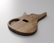 Carica l&#39;immagine nel visualizzatore di Gallery, Ibanez SR506 Bass Guitar Body 3D CAD Files | STL F3D STEP IGES SKP | 1:1 Scale | CNC Woodworking / 3D Printing | Guitar Making
