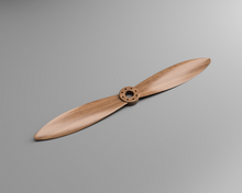 Load image into Gallery viewer, Airplane Propeller Decor 3D CAD Files | F3D STL STEP SKP IGES | Instant Download | 3D Printing | CNC Cut File | Woodworking | Aviation
