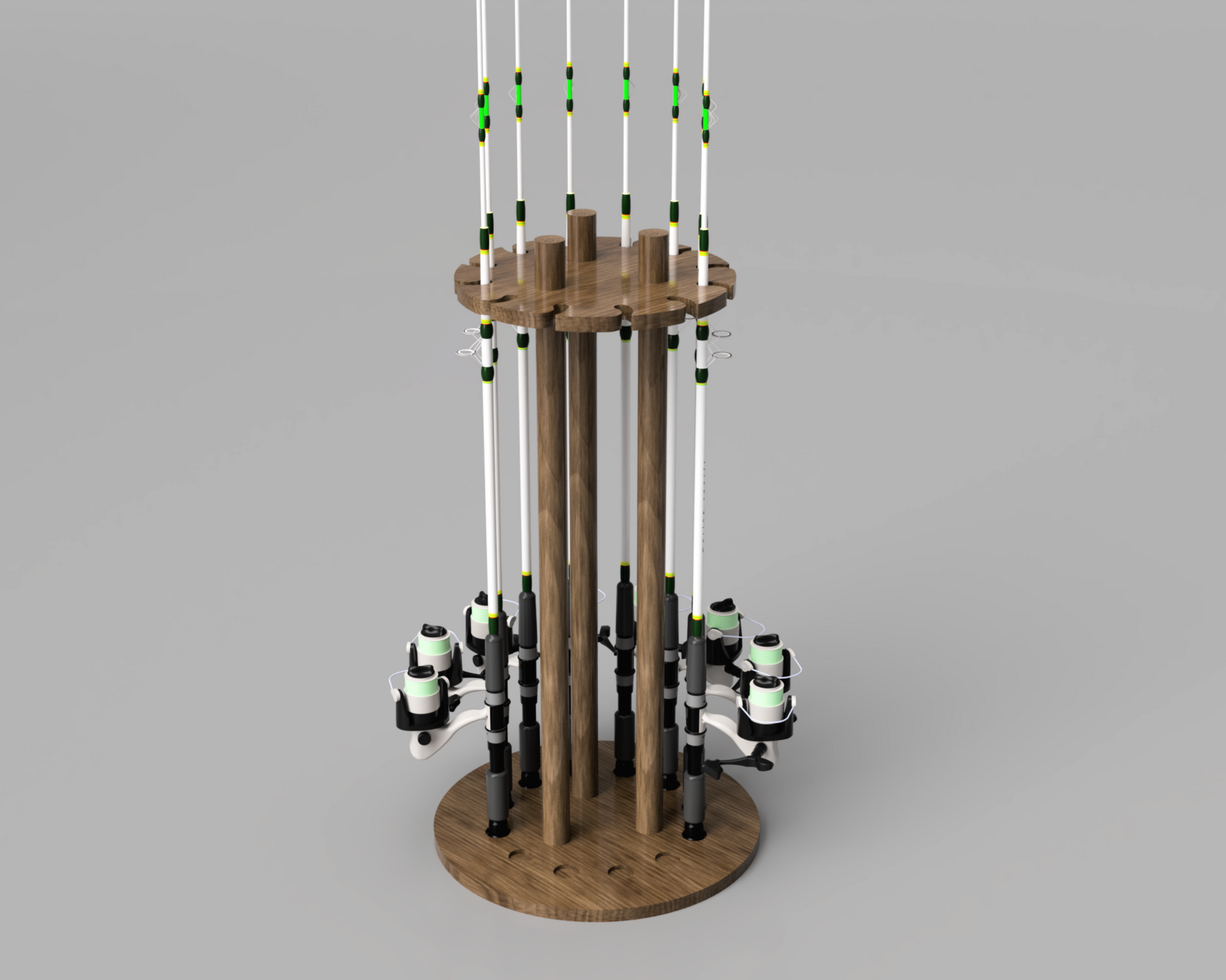Heating rod holder for all buckets, 3D models download