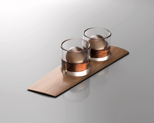 Carica l&#39;immagine nel visualizzatore di Gallery, Airplane Wing Whiskey Glass Coaster Tray 3D CAD Files | F3D STL STEP SKP IGES | Instant Download | 3D Printing | CNC Cut Files | Woodworking
