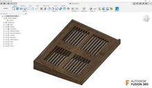 Load image into Gallery viewer, Wooden Laptop Stand 3D CNC Files | F3D STL STEP SKP IGES | 1:1 Scale | Instant Download | 3D Printing | CNC Cut Files | Woodworking Plan
