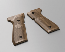 Load image into Gallery viewer, Beretta 92FS / 96 Grips 3D CAD Files Bundle | STL STEP SKP F3D IGES | 1:1 Scale | Instant Download | 3D Printing | CNC Woodworking
