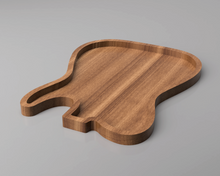 Carica l&#39;immagine nel visualizzatore di Gallery, Telecaster Style Guitar Body Tray 3D CAD Files | 1:1 Scale | STL STEP F3D SKP | Instant Download | CNC Woodworking | 3D Printing
