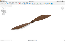 Carica l&#39;immagine nel visualizzatore di Gallery, Airplane Propeller 3D CAD Files | F3D STL STEP SKP IGES | Instant Download | 3D Printing | CNC Woodworking | Airplane / Helicopter
