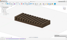 Charger l&#39;image dans la galerie, Combination Wrench Wall Organizer 3D CNC Files | F3D DXF STL STEP SKP IGES | Instant Download | For CNC &amp; 3D Printing
