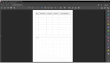 Carica l&#39;immagine nel visualizzatore di Gallery, Cutlist Template with Sketch Grid for Woodworkers | PDF XLSX CSV Files | Printable 8.5&quot; x 11&quot; Design | Editable in Google Sheets and Excel
